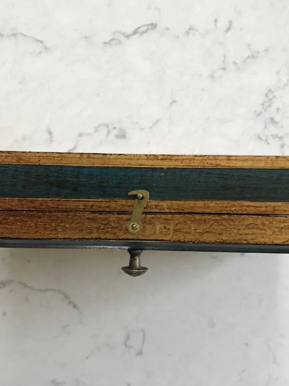 Shabby Chic Vintage Key/Jewelry Cabinet